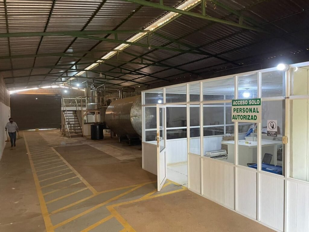 ALOE YELLOW SAP PROCESSING FACTORY IN VENEZUELA